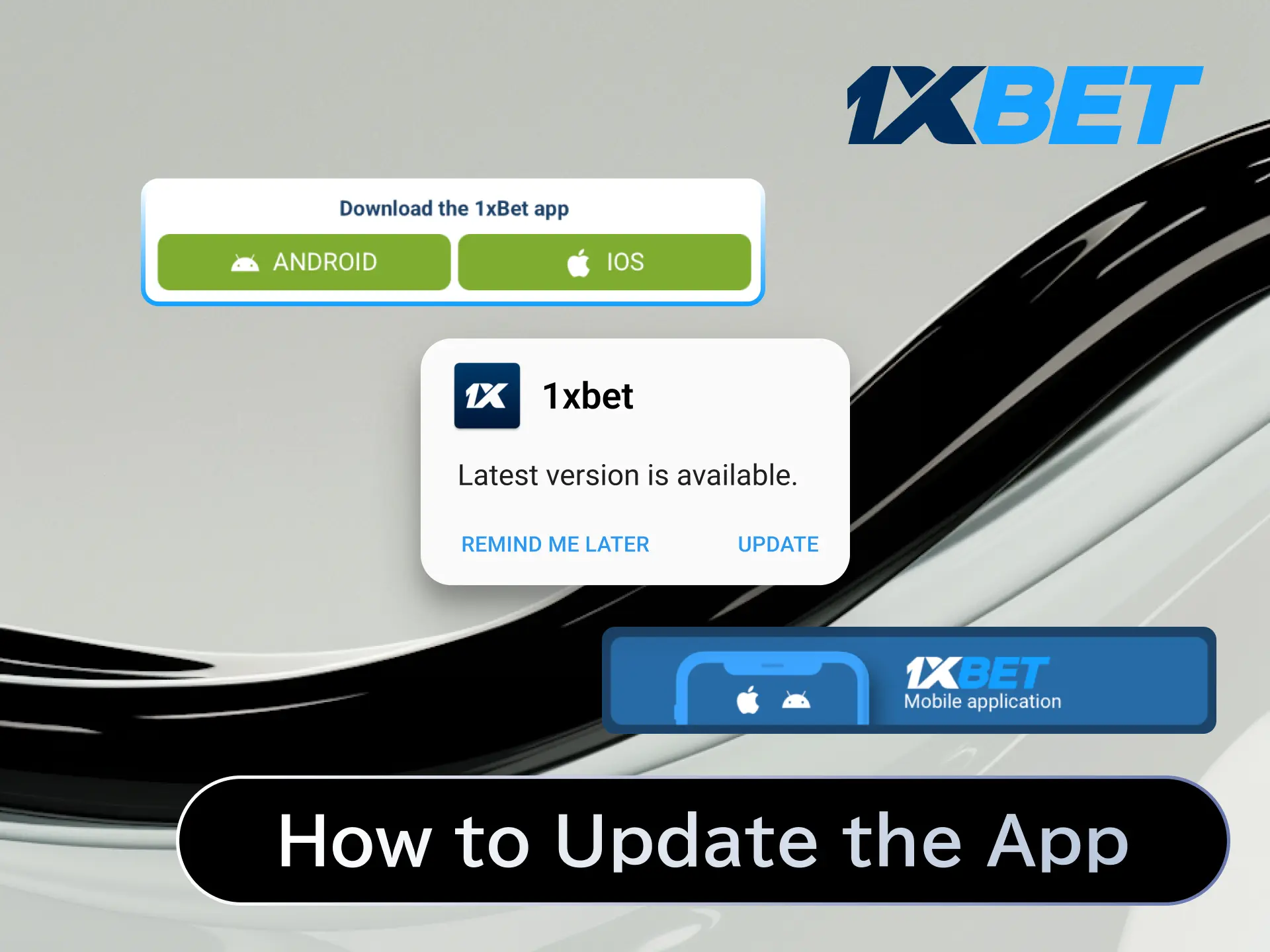 Learn how to update the 1xBet Japan app on Android and iOS for the latest features and security.